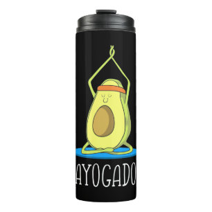 Ayogado Avocado Yoga Lover Thermosbecher