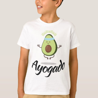 Ayogado - Yoga Avocado - Spirituelles Obst - Vegan T-Shirt