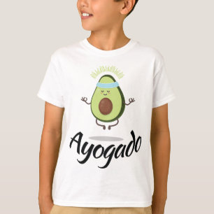Ayogado - Yoga Avocado - Spirituelles Obst - Vegan T-Shirt