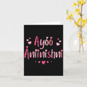 Ayóó Ánííníshní - I Love You In Navajo With Cute N Karte (Gelbe Blume)