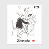 AYPO 25-26 Saison Limited Cartoon Sticker (Blatt)