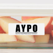 AYPO-Logo-Labels Etiketten (Befestigt)