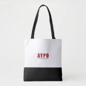 AYPO Rote Logo-Tasche Tasche (Vorderseite)