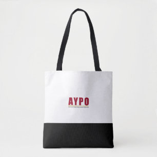 AYPO Rote Logo-Tasche Tasche