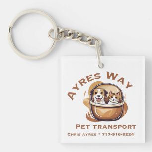 Ayres Way Pet Transport Schlüsselanhänger