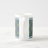 Ayrshire District Tartan Bone China Tasse (Rückseite)