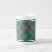 Ayrshire District Tartan Bone China Tasse (Vorderseite)