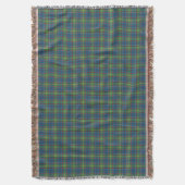Ayrshire District Tartan Throw Blanket Decke (Vorderseite Vertikal)