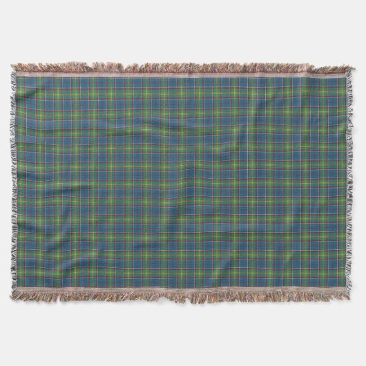 Ayrshire District Tartan Throw Blanket Decke (Vorderseite)