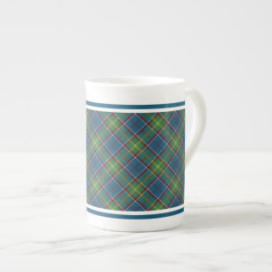 Ayrshire-Rind Bezirktartan-Knochen-China-Tasse Porzellantasse