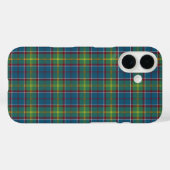 Ayrshire Scotland Tartan Blue und Green Kariert Case-Mate iPhone Hülle (Rückseite (Horizontal))