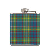 Ayrshire Tartan Mit Monogramm Flachmann (Rückseite)