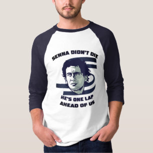 Ayrton Senna ist nicht gestorben, er ist nur eine T-Shirt