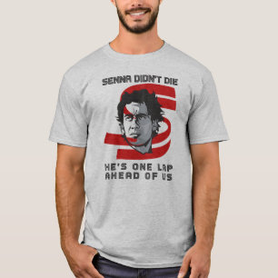 Ayrton Senna ist nicht gestorben, er ist nur eine T-Shirt