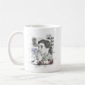 Ayrton Senna Kaffeetasse (Links)