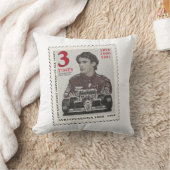 Ayrton Senna Stamp Kissen (Decke)