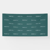 Ayucell 4x8 Step und Repeat Banner - grün (Horizontal)
