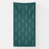 Ayucell 4x8 Step und Repeat Banner - grün (Vertikal)