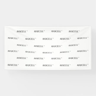 Ayucell 4x8 Step und Repeat Banner - weiß