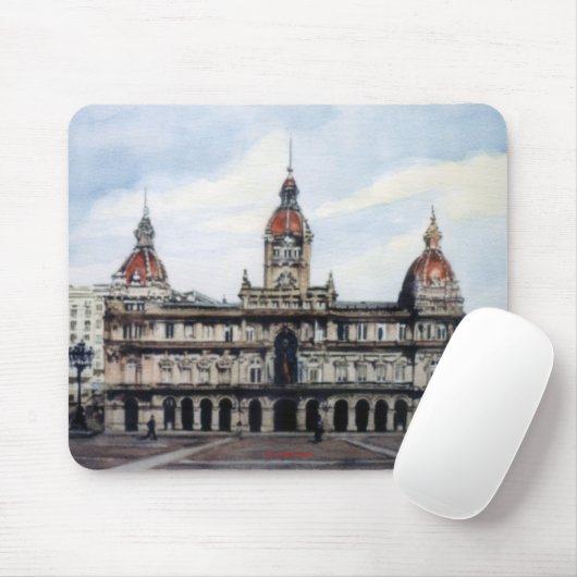 Ayuntamiento de A Coruña Mousepad (Mit Mouse)