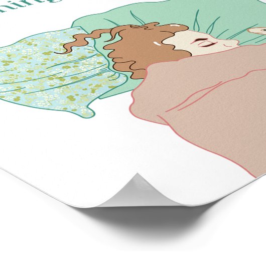 Ayurveda Kapha Dosha Poster (Ecke)