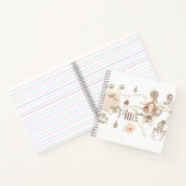 Ayurveda Pitta Dosha Spiral Notebook Notizblock (Innenseite)