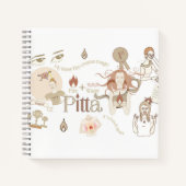Ayurveda Pitta Dosha Spiral Notebook Notizblock (Vorderseite)