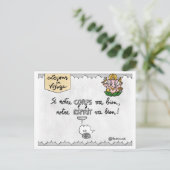 "Ayurveda" Postkarte (Stehend Vorderseite)