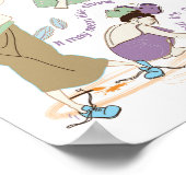 Ayurveda Vata Dosha Poster (Ecke)