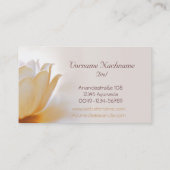 Ayurveda Visitenkarte (Rückseite)