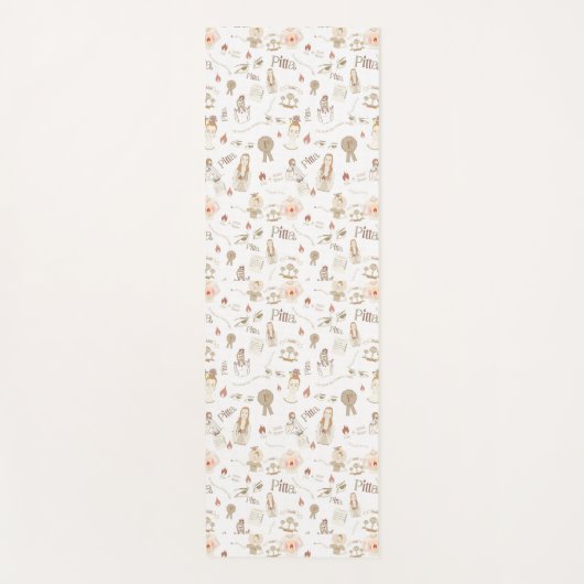 Ayurveda Yoga Mat Yogamatte (Vorderseite)