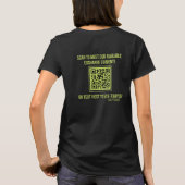 Ayusa Ließ den Adventure Begin QR Code (Women's) T-Shirt (Rückseite)