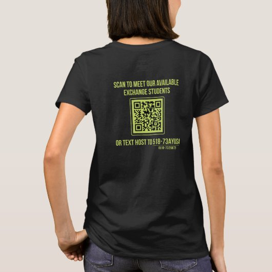 Ayusa Ließ den Adventure Begin QR Code (Women's) T-Shirt (Rückseite)