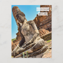 Ayutthaya in Thailand Postkarte