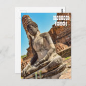 Ayutthaya Postkarte (Vorne/Hinten)