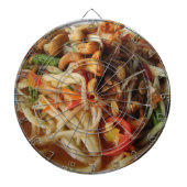 Ayutthaya Spicy Papaya Salad [Som Tam] mit Cashew Dartscheibe (vorne)