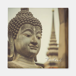 Ayutthaya Thailand Buddha-Statue Magnet