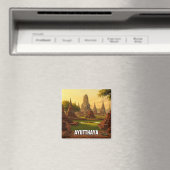 Ayutthaya Thailand Travel Magnet (In Situ (Geschirrspüler))