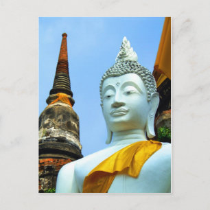 Ayutthaya. Was Yai Chai Mongkol. Postkarte