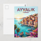 Ayvalık Türkei Postkarte (Vorne/Hinten)