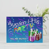 Ayyám-i-Há-Party Einladung (Stehend Vorderseite)