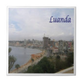 AZ006 LUANDA, Angola, Afrika, Fliese (Vorderseite)
