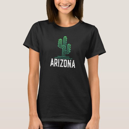 Az Arizona Grand Canyon Cactus Staat Outdoor Acti T-Shirt (Vorderseite)