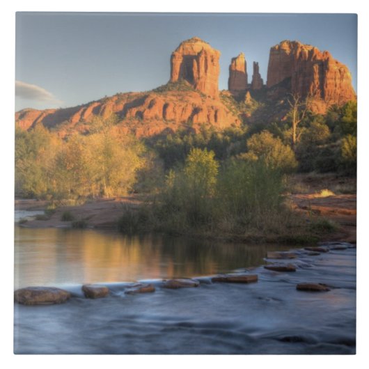 AZ, Arizona, Sedona, Bergmond-Erholung 3 Fliese (Vorderseite)