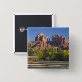 AZ, Arizona, Sedona, Crescent Moon Recreation 2 Button (Vorne & Hinten)
