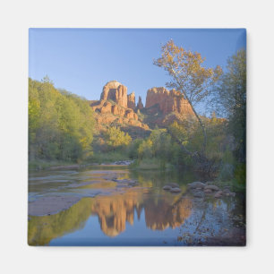 AZ, Arizona, Sedona, Crescent Moon Recreation Magnet