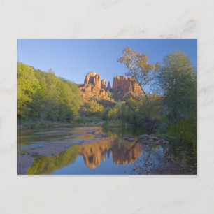 AZ, Arizona, Sedona, Mondmond-Erholung im Halbmond Postkarte