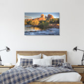 AZ, Arizona, Sedona, Mondmond-Halbmond-Erholung 3 Leinwanddruck (Insitu (Schlafzimmer))