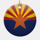 AZ Arizona Siegel SIE ÄNDERN IHRE STADT Keramik Ornament (Hinten)