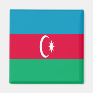 AZ - Aserbaidschan - Flagge Magnet